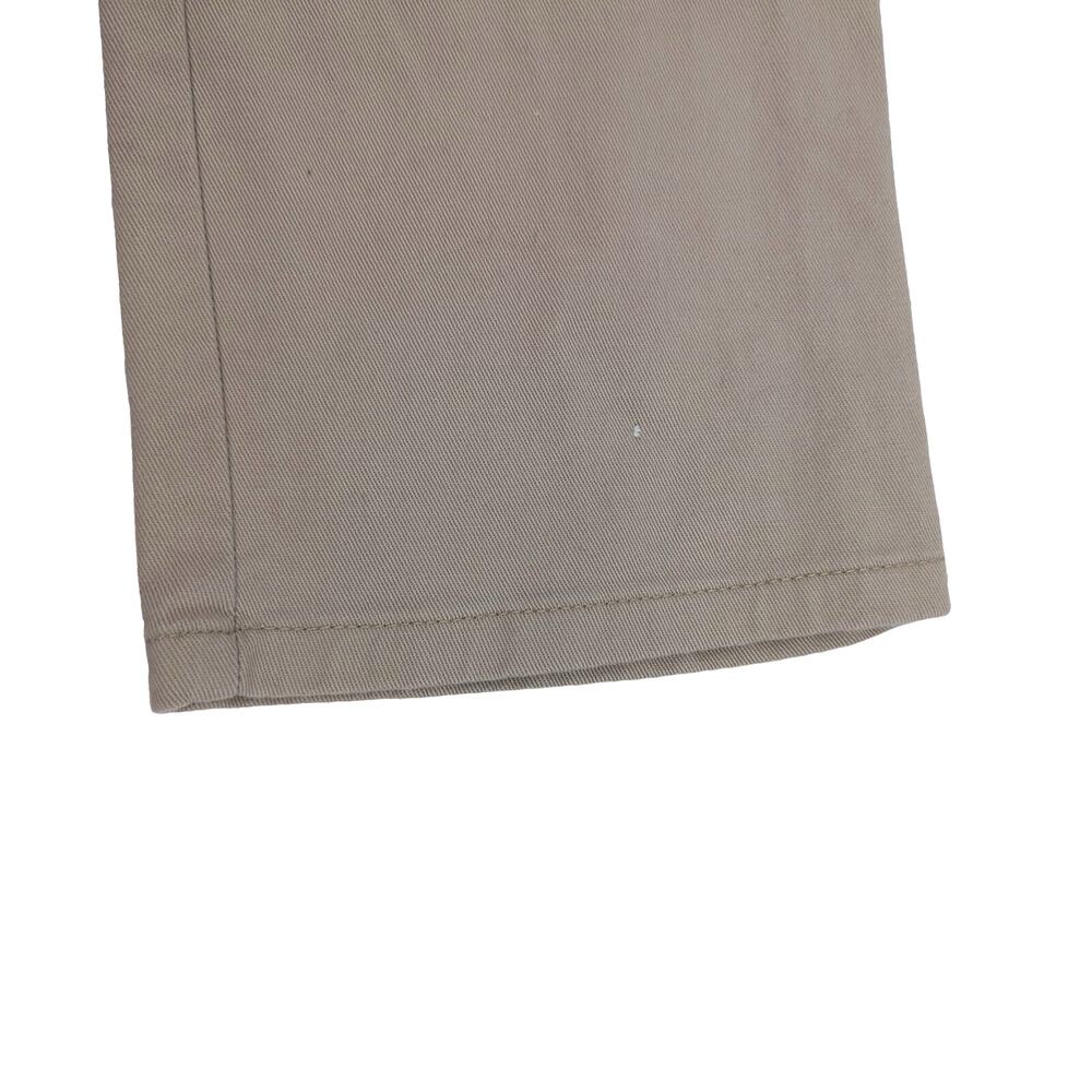 EUC Chaps Khaki Dress Pants Cotton Blend Boys US 12 Flat Pockets - Picture 10 of 10